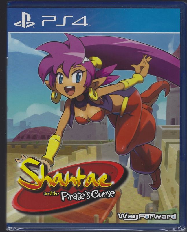 Shantae box art for Playstation 4